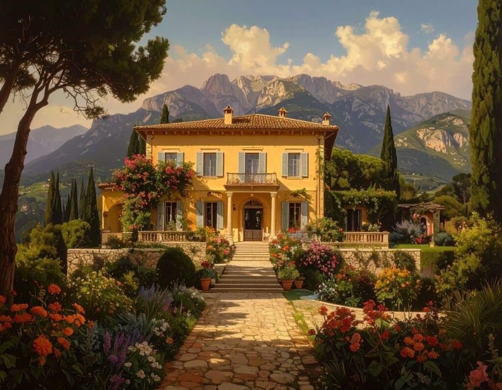 image d'une propriété en région provence alpes côte d'azur